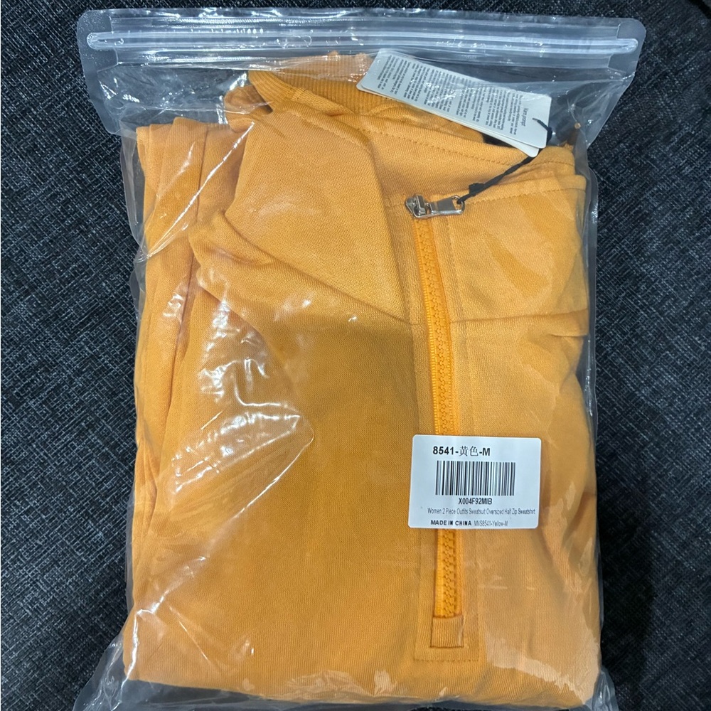 Stylish Mustard Women's Track Suit - Picture 11 of 12